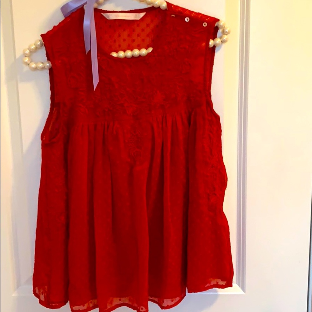 Zara sleeveless blouse